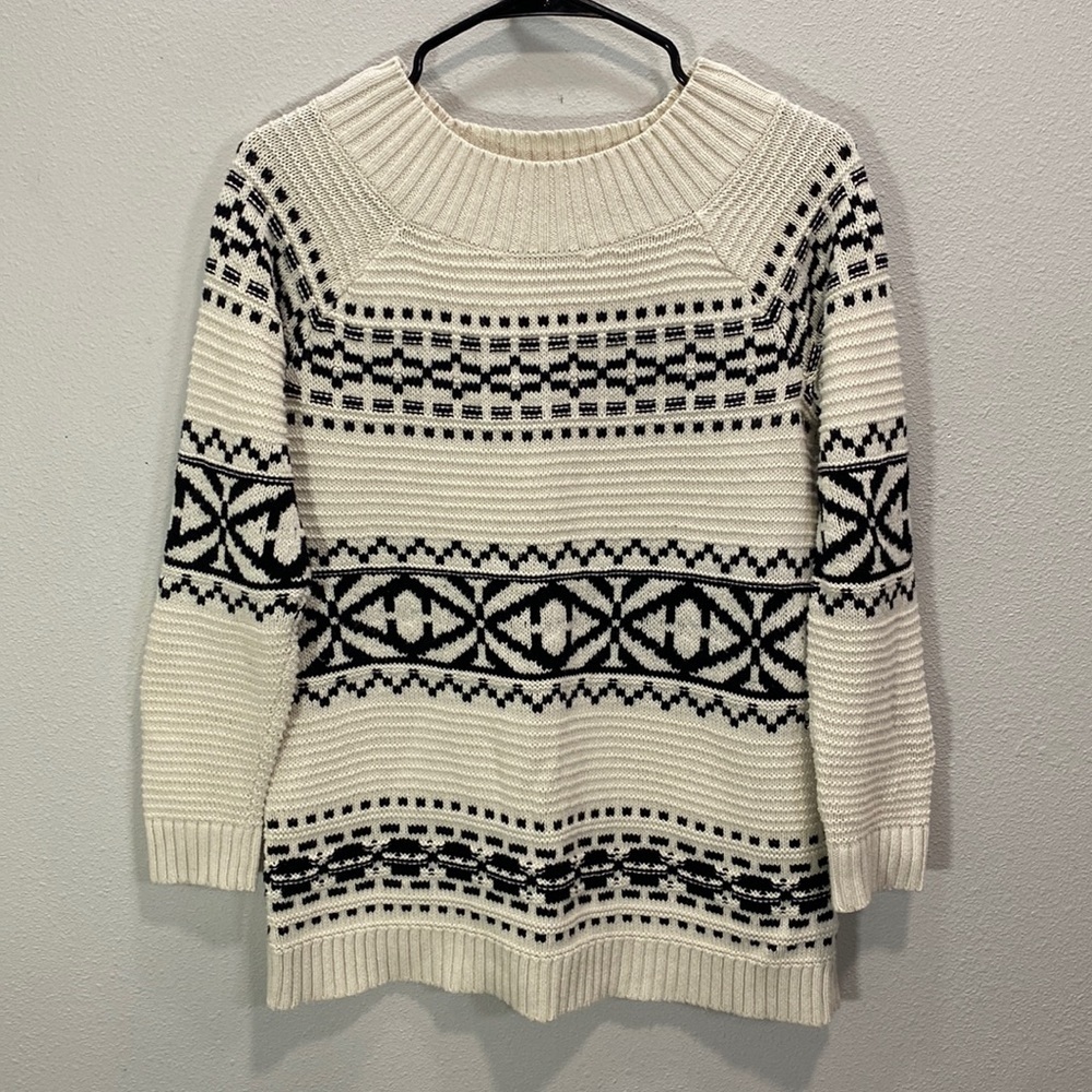 Chaps‎ eye ninja sweater cream black